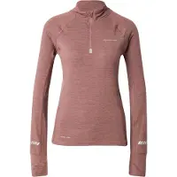 Endurance - Women's Canna V2.0 Melange Midlayer - Camiseta de running size 48, fucsia/marrón