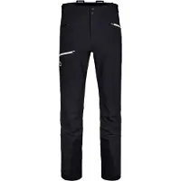 Ortovox - Ropa para esquí de travesía - Pizol Pants M Black Raven de Softshell - Talla M - Negro