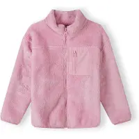 MINOTI Sudadera con cremallera rosa claro