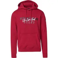 KOROSHI Sudadera gris / rojo / blanco