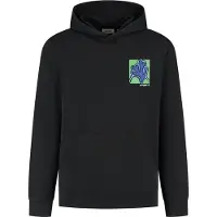Shiwi Leo Regular Fit Slow Pace Hoodie Black Talla: M | Sudaderas con Capucha Outlet | Hombre | Negro