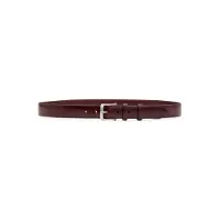 John Varvatos Dress Belt Wine Talla: 32 | Cinturones Outlet | Hombre | Rojo