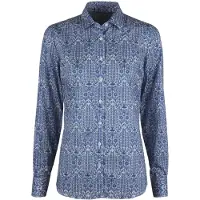 Stenströms Sofie Shirt Blue Pattern Talla: 36 | Camisas Outlet | Mujer | Azul