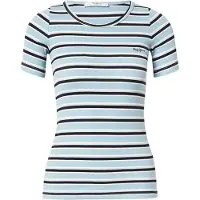 Pepe Jeans para mujer. PL5000036 Camiseta Belin azul (L), Casual, Algodón, Manga corta, outlet 2026.