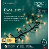 Lumineo Guirnalda de luces LED Excel Lights, 2000 cm