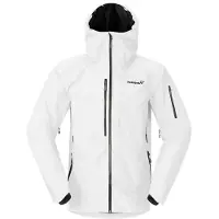 Norrøna - Chaquetas de esquí - Lofoten Gore-Tex Insulated Jacket M Whisper White - Talla L - Blanco