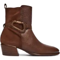 Hispanitas para mujer. PHI254297 Botines de Piel Verona marrón (36), 3 a 5cm, Cremallera, Casual, outlet 2026.