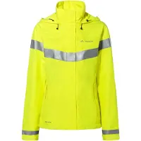 Vaude - Women's Luminum Rain Jacket - Chaqueta de ciclismo size 46, amarillo