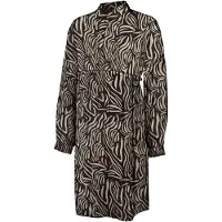 Vero moda Maternity Vestido camisero 'VMMJosie' beige claro / negro
