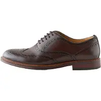 Next Zapatos con cordón marrón oscuro