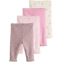 Next Leggings lila / rosa / rosa / blanco