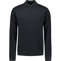 No-excess Pullover Half Zip Plated Structure Knit Night Talla: S | Jerséis Outlet | Hombre | Negro