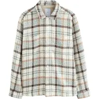 Next Chaqueta de entretiempo ecru / beige oscuro / azul paloma / marrón