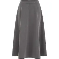 We fashion Skirt Medium Length Grey Talla: S | Faldas Midi Outlet | Mujer | Gris