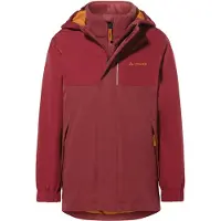 Vaude - Kid's Caprea 3in1 Jacket - Chaqueta dobles size 146/152, rojo