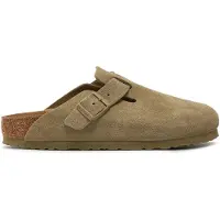 Birkenstock Zuecos Boston mujer - Kaki - 35