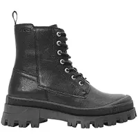 Ten points - Women's Jenny Lace Boots Tanned Leather - Botas invierno size 42, gris/negro