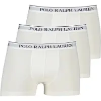 Ralph Lauren Calzoncillo boxer negro / blanco / blanco lana