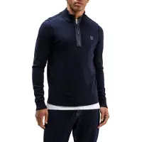 Butcher of Blue Clifden Halfzip Alaska Blue Talla: 3XL | Jerséis cuello Alto Outlet | Hombre | Azul