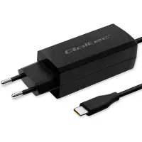 Qoltec Cargador De Pared Usb-c Súper Rápido Gan 65w
