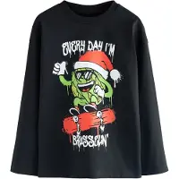 Next Camiseta verde / rojo / negro / blanco