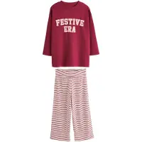 Next Conjunto de ropa interior rojo / blanco