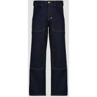 Dickies Pantalón de campana SELVEDGE DOUBLE KNEE DENIM RAW hombre - Azul - US 28 / 30