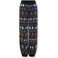 ONLY GIRLS Pantalón 'Xmas' azul / mezcla de colores