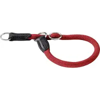 Hunter - T-Collar Freestyle - Collares para perro size Halsumfang max. 50 cm - Ø 10 mm, rojo