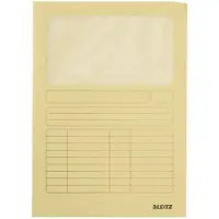 Leitz carpeta ventana amarilla A4 (100 unidades)