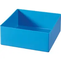 Hünersdorff Organizador para caja de herramientas , modelo 622300, de 108x108x45 mm, color azul
