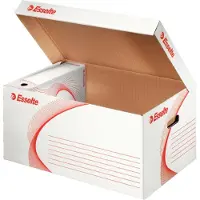 Esselte Caja de archivo y transporte 1289 | A4/Folio | 560 x 265 x 380 mm | 10 unidades.