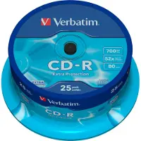 Verbatim CD-R 80 min - 25 unidades