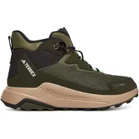 Adidas - Zapatillas de senderismo Mujer - Anylander Climawarm+ W Olive Strata/Night Cargo/Semi Flash Aqua para Mujer - Talla 7 UK - Caqui