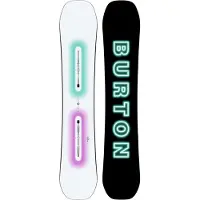 Burton - Packs (snowboard + fijaciones) - Pack Custom Glow 2026 - Blanco