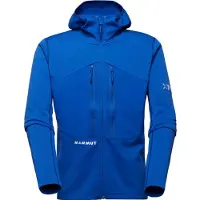Mammut - Eiger Nordwand Advanced Midlayer Hooded Jacket - Forro polar size M, azul