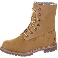 Timberland para mujer. TB18329R2311 Botines de Piel impermeables Authentic marrón (39 W), Plano, 1 a 3cm, Casual, Amarillo, outle