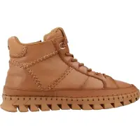 Carmela para mujer. 16270801-CAMEL Botines de piel 162708 marrón (40), Plano, Cremallera, Casual, outlet 2026.