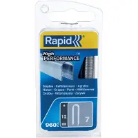 Rapid 40109523: Abrazaderas para cables tipo 7, de 12 mm, galvanizadas