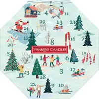 Yankee candle Calendario de Adviento navideño con forma de corona
