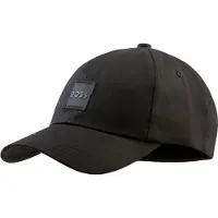 BOSS para hombre. 50535555 Gorra Derrel negro (OSFA), Casual, Algodón, outlet 2026.