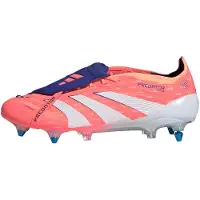 Adidas adidasBota con lengüeta plegable Predator Elite césped natural húmedo 40 Signal Coral / Cloud White / Beam Orange Unisex