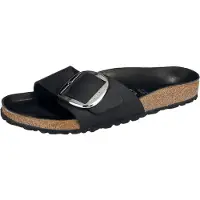 Birkenstock Sandalias Madrid Big Buckle mujer - Negro - 38