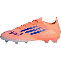 Adidas adidasBota F50 Elite césped natural seco 33 Beam Orange / Lucid Blue / Cloud White Niño