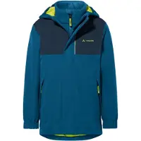 Vaude - Kid's Caprea 3in1 Jacket - Chaqueta dobles size 134/140, azul
