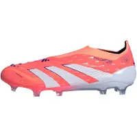 Adidas adidasBota sin cordones Predator Elite césped natural seco 38 Signal Coral / Cloud White / Beam Orange Unisex