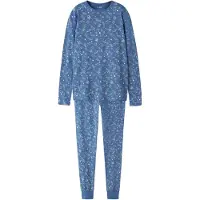 TWO SOON Pijama azul / blanco