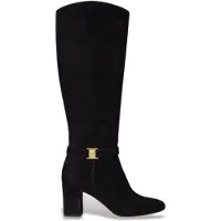 Ralph Lauren para mujer. 802967843001 Botas de piel Mate Poly negro (35), 5 a 8cm, Cremallera, Casual, outlet 202
