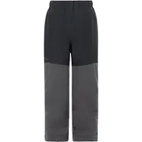 Vaude - Kid's Caprea Padded Rain Pants - Pantalones de invierno size 134/140, gris/negro