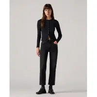Levi's 725 Kick Boot Jeans Black Talla: W23L27 | Vaqueros Rectos Outlet | Mujer | Negro